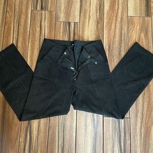 David Lerner New York Polyurethane pants size large